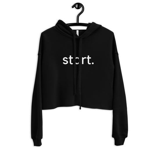 this is my start crop hoodie