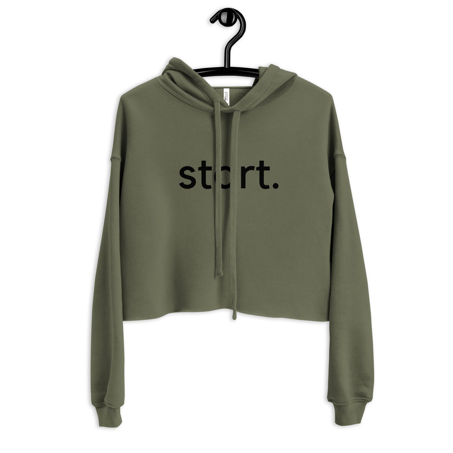 this is my start crop hoodie